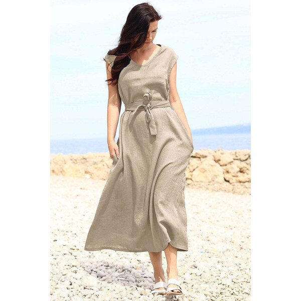 Lotika Hemp Dlhé konopné šaty 63333992