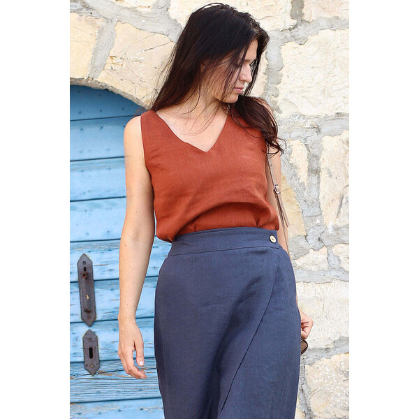 Lotika Linen Ľanové tielko 63334028