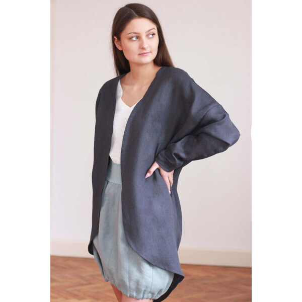 Lotika Linen Ľanový kardigan 63334089