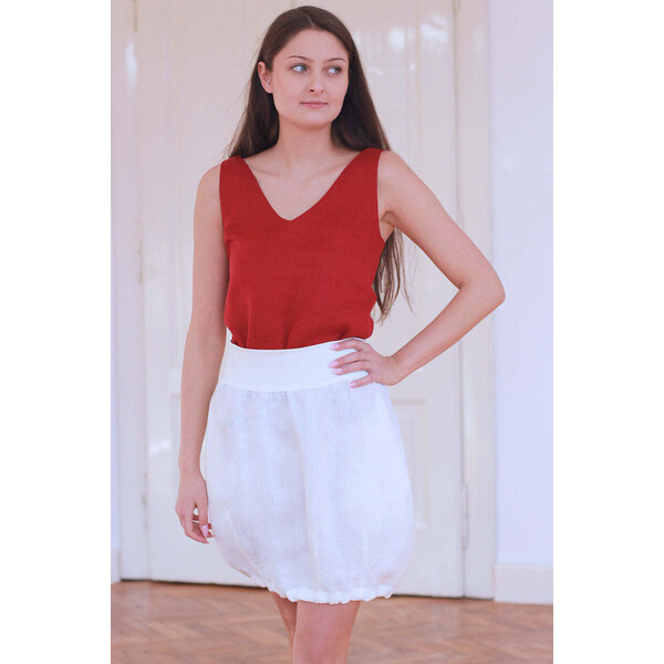 Lotika Hemp Konopná športová mini sukňa 63334091