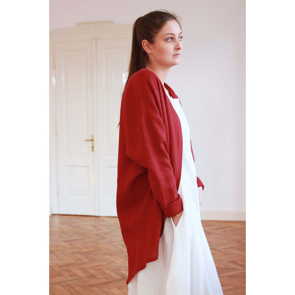 Lotika Linen Ľanový kardigan 63334086