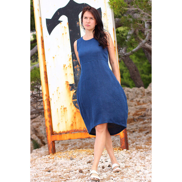 Lotika Linen Balónové ľanové šaty 63334137