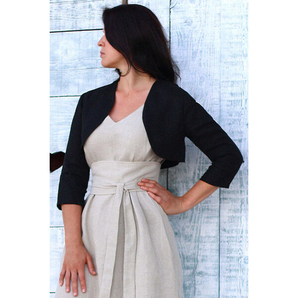 Lotika Hemp Krátke konopné bolerko 63334196