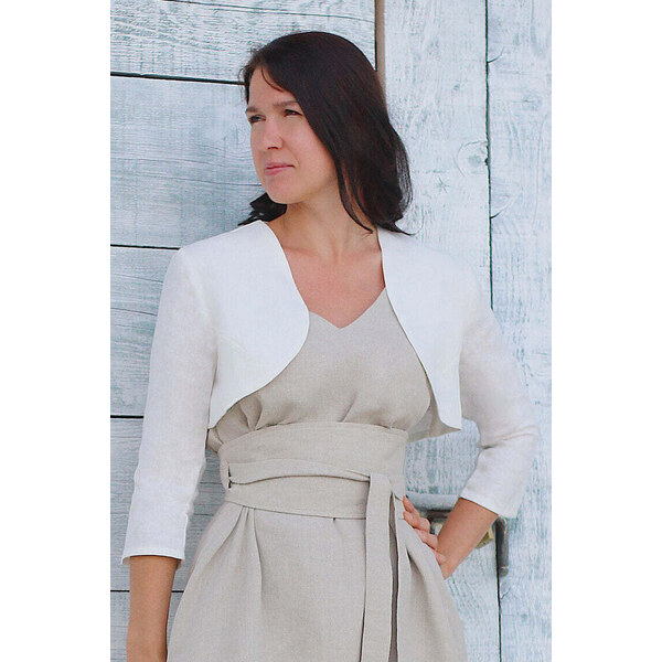 Lotika Hemp Krátke konopné bolerko 63334198