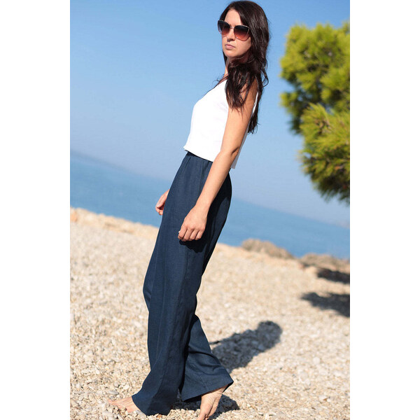 Lotika Linen Ľanové pohodlné nohavice 63334358