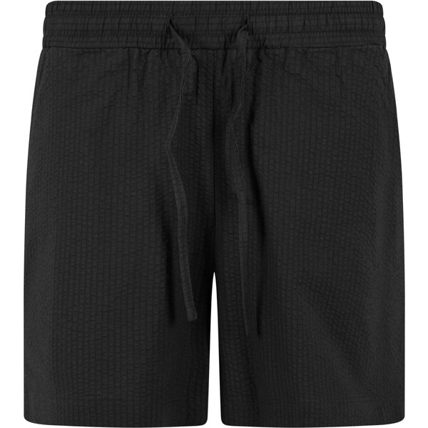 Urban Classics Nohavice Seersucker čierna 57075552