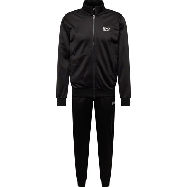 EA7 Emporio Armani Joggingová súprava čierna / biela 65873622