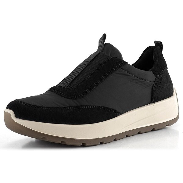 Ara širšie tenisky s pružinou na priehlavku New York Schwarz 12-25104 62752214