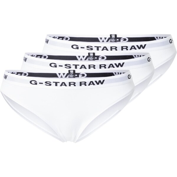 G-STAR Nohavičky čierna / biela 56680012