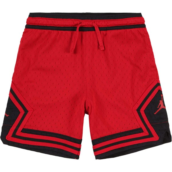 Jordan Športové nohavice DIAMOND červená / čierna 56909812