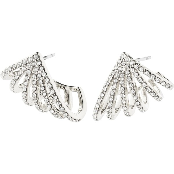 Pilgrim Náušnice Priscilla strieborná 56727446