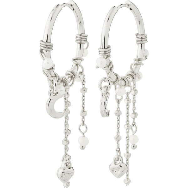 Pilgrim Náušnice Arlet strieborná 56727488