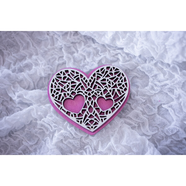 Tanierik na obrúčky srdce Ornament 2 56744913