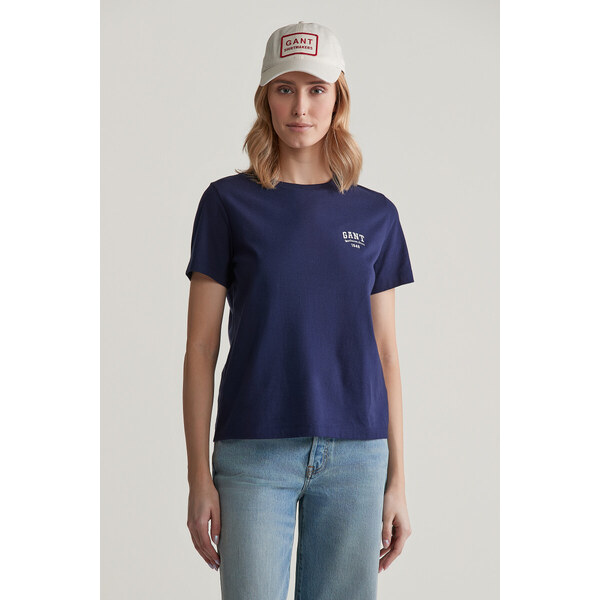 TRIČKO GANT REG SMALL GRAPHIC SS T-SHIRT CLASSIC BLUE 56755551