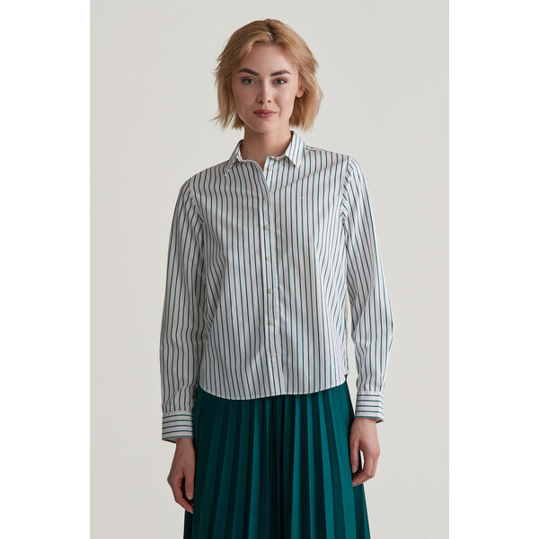 KOŠEĽA GANT REG POPLIN STRIPED SHIRT DEEP FOREST 56755562