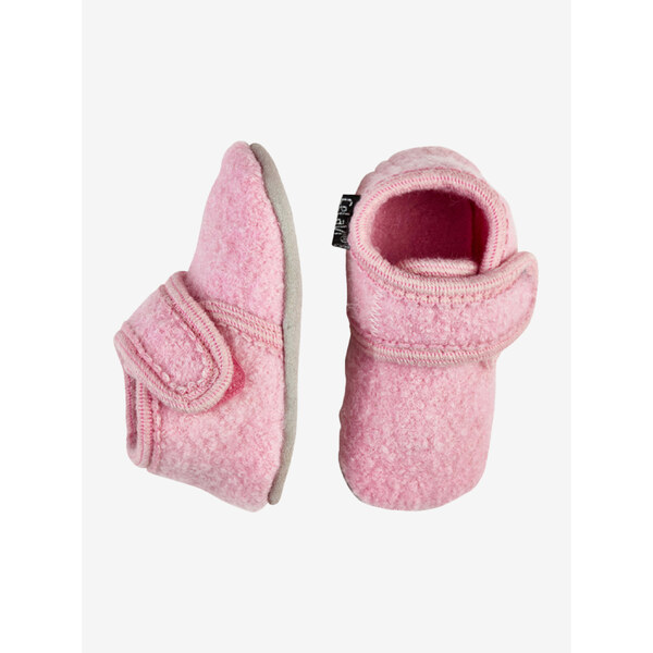 CeLavi Detské vlnené papučky Rose Melange 54472566