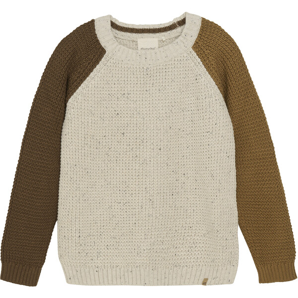 Minymo Sveter Beige Melange 58451478