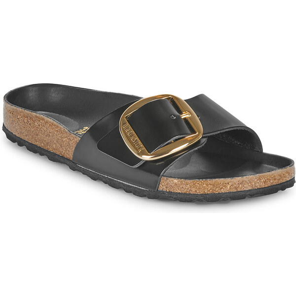 BIRKENSTOCK Šľapky Madrid BB LENA High Shine Black HEX BIRKENSTOCK 62502004