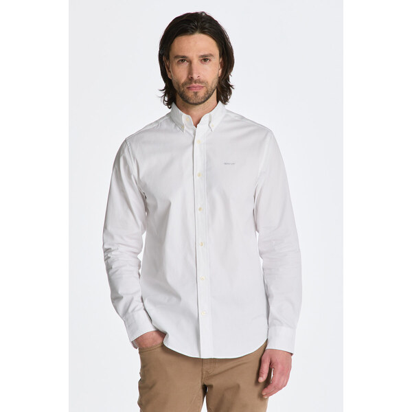 KOŠEĽA GANT REG PINPOINT OXFORD SHIRT WHITE 62084038