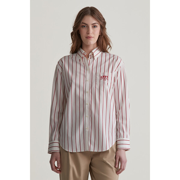 KOŠEĽA GANT REL SMALL GRAPHIC SHIRT RUBY RED 56772045