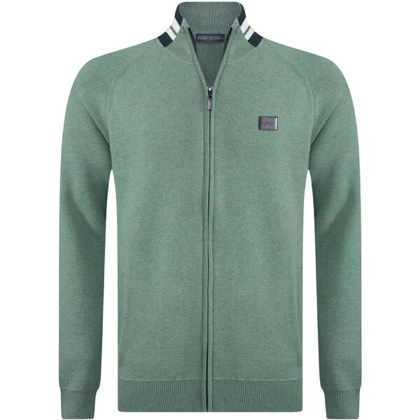 Jacey Quinn Kardigán námornícka modrá / zelená / biela 56773952