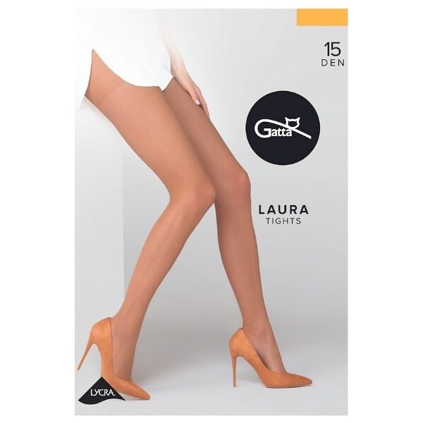 Polomatné pančuchové silonky Gatta Laura 15 den 46816597