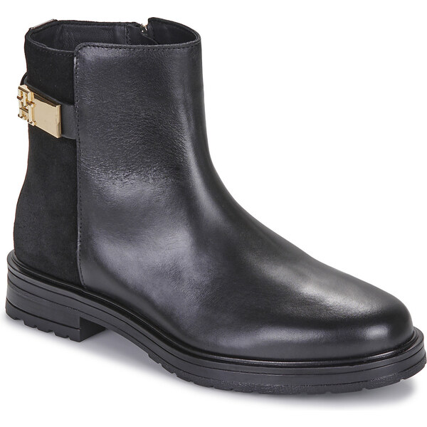 Tommy Hilfiger Polokozačky TH LOGO LEATHER MIX CHELSEA Tommy Hilfiger 56778919