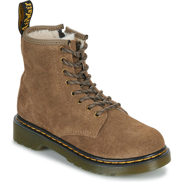 Dr. Martens Polokozačky Serena J Dark Khaki Bronx Suede Dr. Martens 59088877