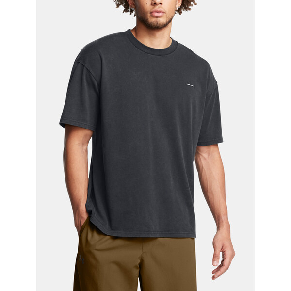Under Armour Mens T-shirt UA M HW OS LOGO WASH SS - Mens 57780068