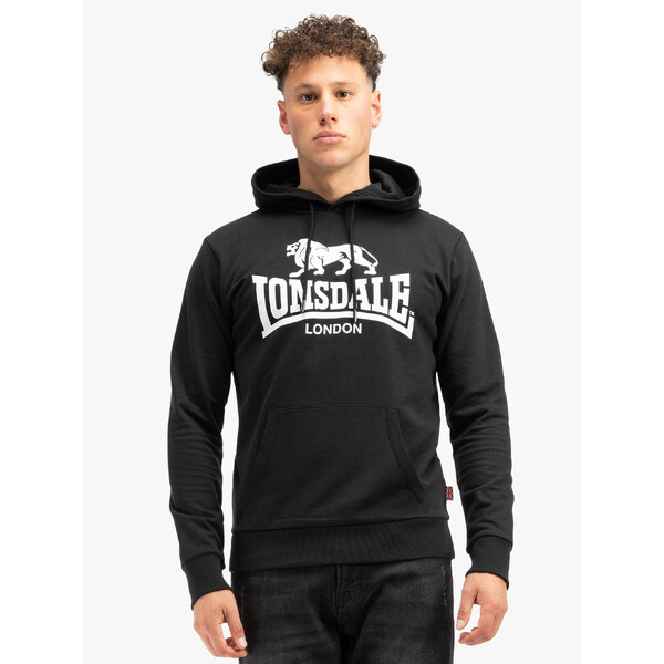 Pánska mikina Lonsdale 117033-Green/White 50642394