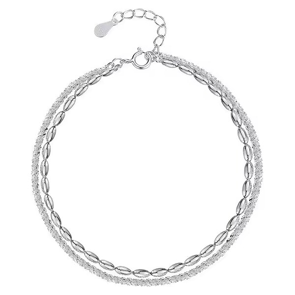 Olivie Strieborný náramok 2 retiazky 9062 56801200