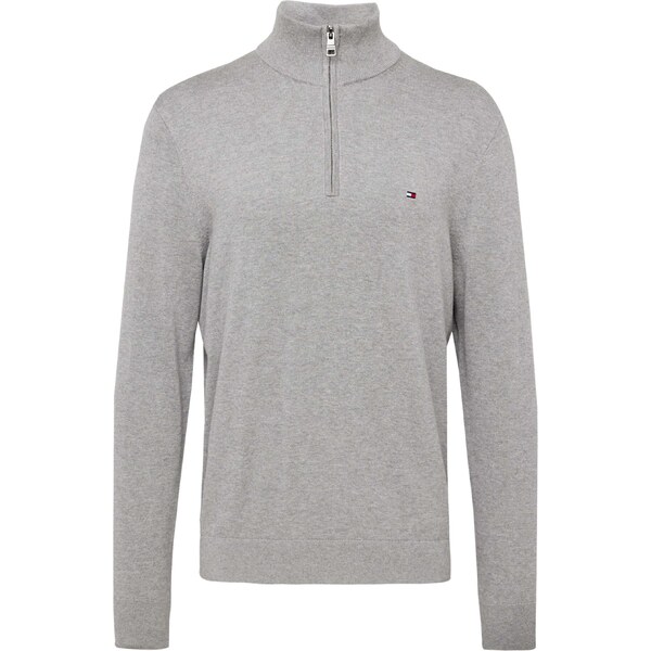 TOMMY HILFIGER Sveter ESSENTIAL sivá 56866279