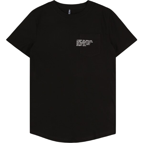 ONLY GIRLS Tričko KOBMARINUS čierna / biela 56795996