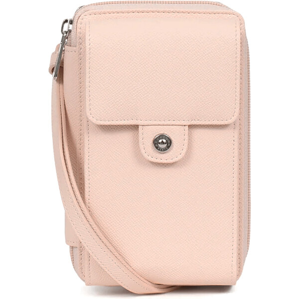 Dámska kabelka na mobil a doklady Hexagona Stella - ružová 56800647