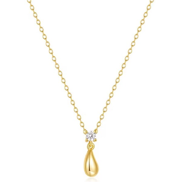 Olivie Strieborný náhrdelník KAPKA GOLD 9066 57825514