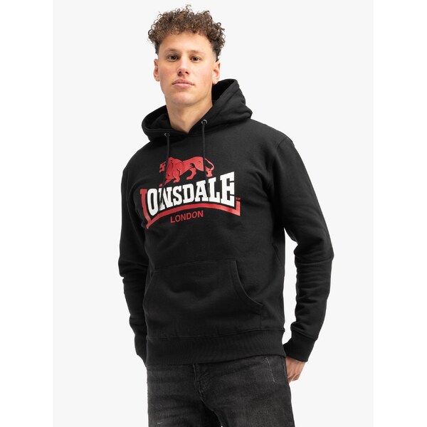 Lonsdale Mens hooded sweatshirt regular fit 56836274