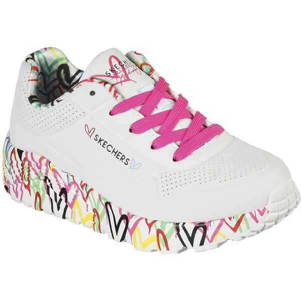Detské topánky Skechers uno lite LOVELY LUV White 314976L/WMLT 57731087