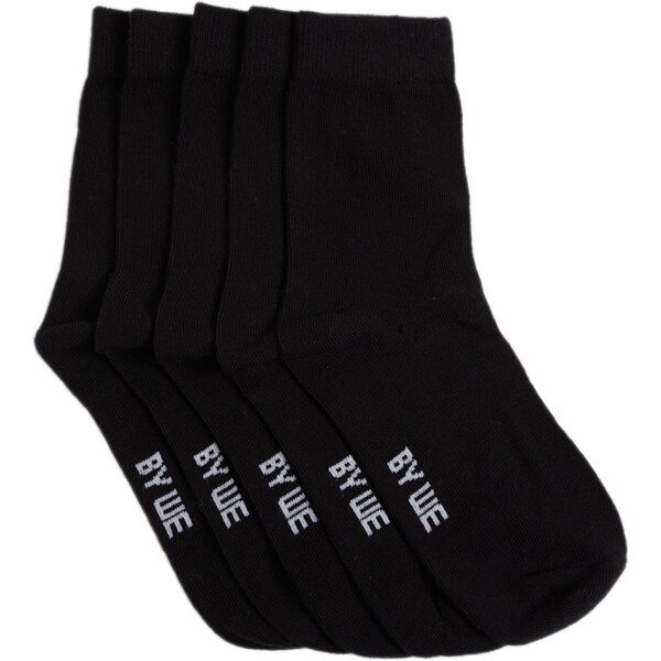 WE Fashion Ponožky čierna 62297442