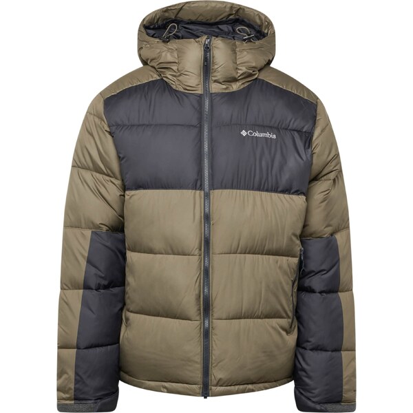 COLUMBIA Outdoorová bunda Pike Lake II kaki / čierna 57349637