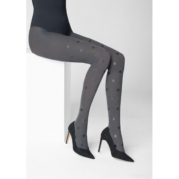 Dámske vzorované pančuchy EMMY T09 DOTS 60 DEN Marilyn 62675114