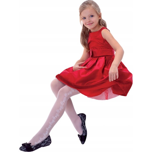 Detské vzorované pančuchy JASMINA 20DEN Knittex 40940159