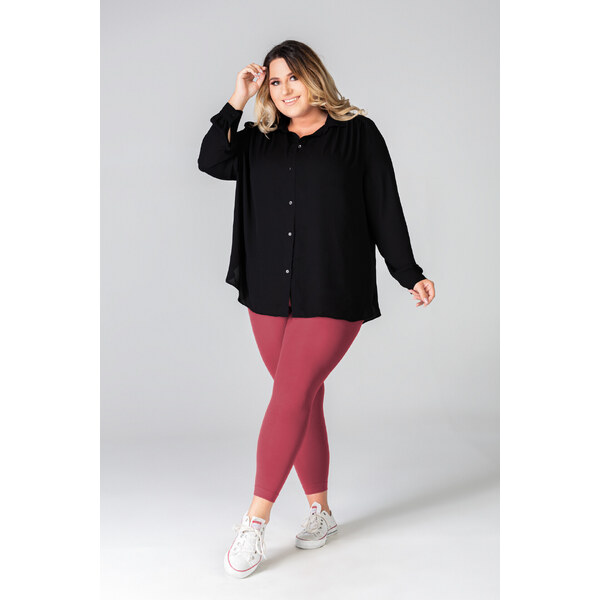 Jednofarebné pančuchové legíny QUEEN SIZE LUIZA 120 DEN Mona 40940831