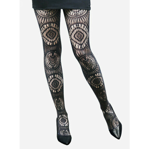 Sieťované pančucháče so vzorom № 021 Lores 43375125