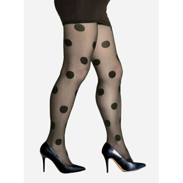 Bodkované pančuchy CORNELIA PLUS 20 DEN Lores 44441892