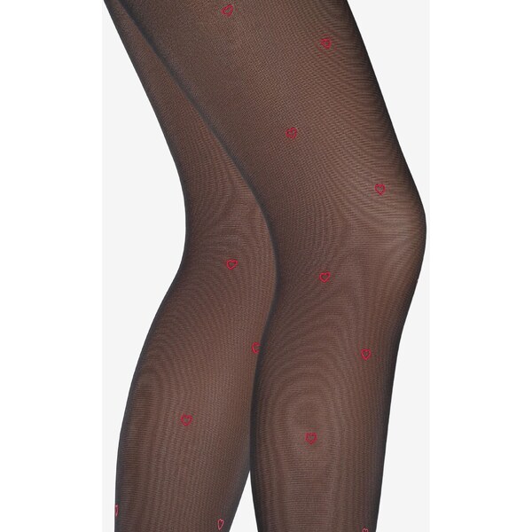 Dámske pančuchy so srdiečkami EMMY C07 Marilyn 49268202