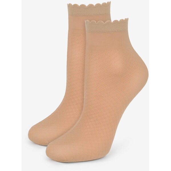 Dámske ponožky s jemným ažúrovým vzorom SL C22 20 DEN Marilyn 53178121