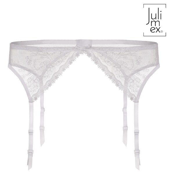 Podväzkový pás s kvetinovým vzorom ROSE Julimex 56777157