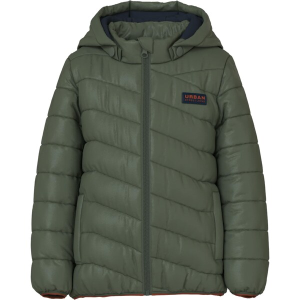 NAME IT Zimná bunda tmavomodrá / koňaková / tmavozelená 56865897