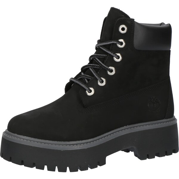 TIMBERLAND Šnurovacie členkové čižmy Stone Street čierna 58156107