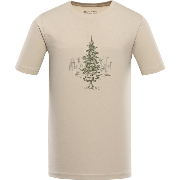 ALPINE PRO - EKK PÁNSKE TRIČKO Z ORGANICKEJ BAVLNY 56908415